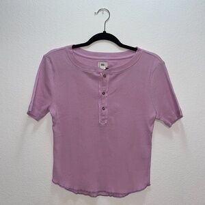 BDG Pink button up top